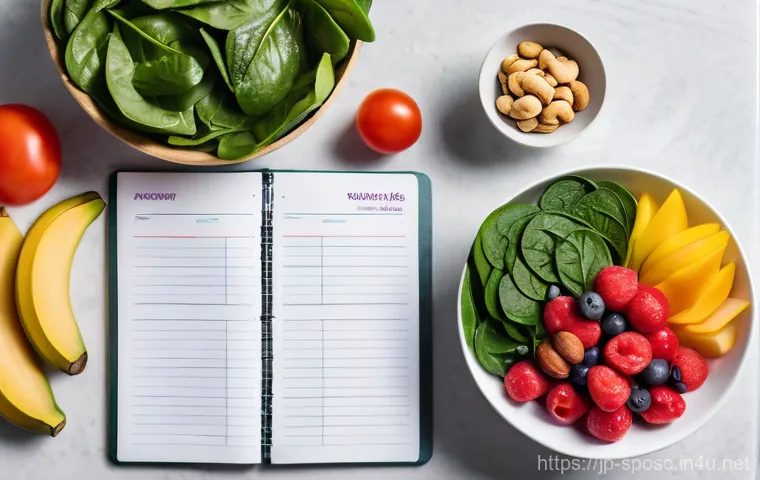 스포츠영양 필수 과목 - Image Prompt 1: The Modern Athlete's Personalized Nutrition Journey**