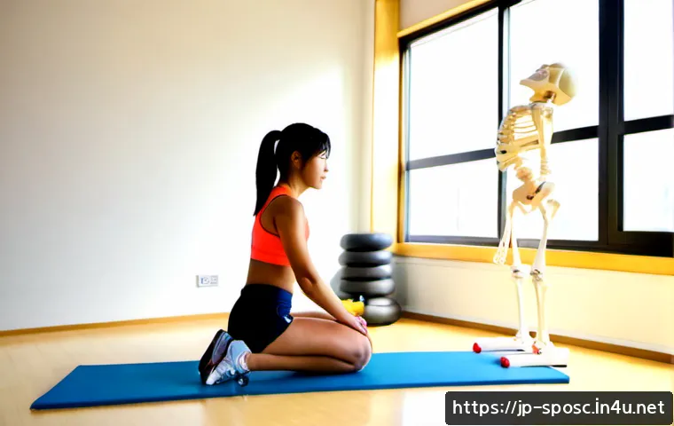 운동처방 과목 - Photorealistic university exercise physiology classroom, Japanese adult student in modest athletic c...
